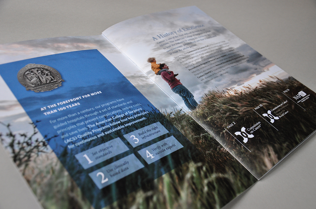 Cancer program brochure (interior)