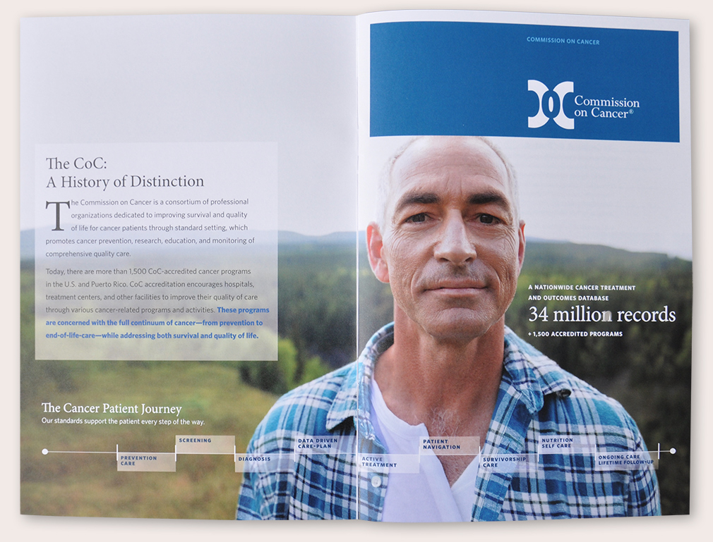 Cancer program brochure (interior)