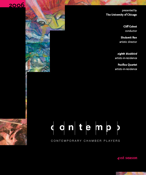 Program booklet