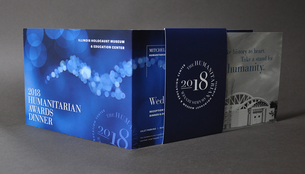 Fundraising dinner invitation components