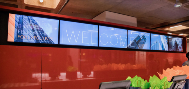 Digital event signage