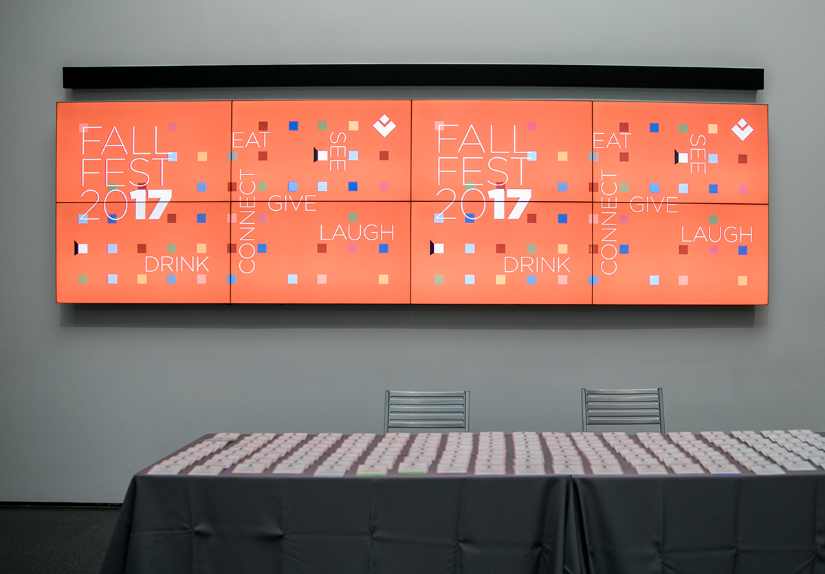 Digital event signage