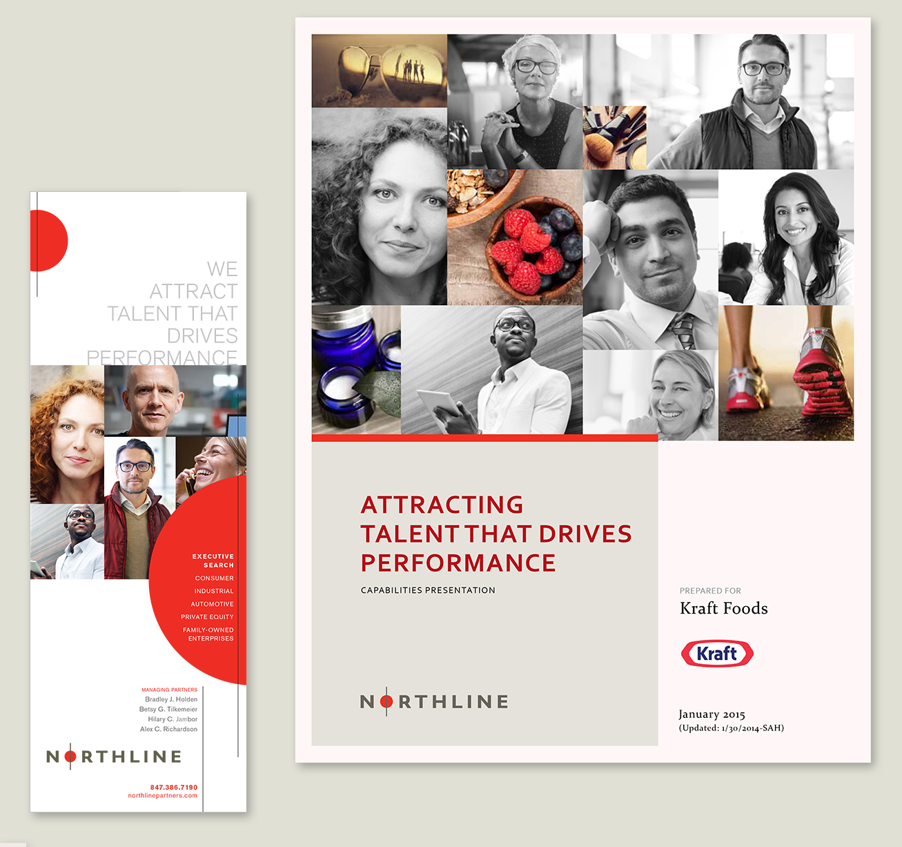 Print ad and report cover